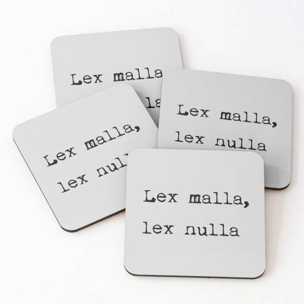Item preview, Lex malla, lex nulla Blackthorn Family Motto designed and sold by ordinarysummer.