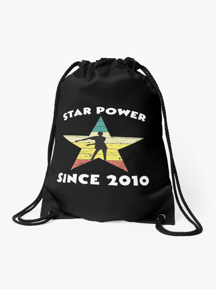 Thumbnail 1 of 3, Drawstring Bag, Ten Year Old Birthday 2010 Star Power Floss Dance. designed and sold by maxxexchange.
