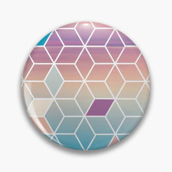 Item preview, Hexagon colour sunset designed and sold by Rogue-Bear-Art.
