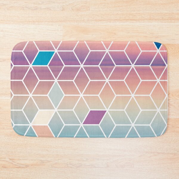 Item preview, Hexagon colour sunset designed and sold by Rogue-Bear-Art.