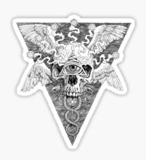 Ajna awakening - lines Sticker