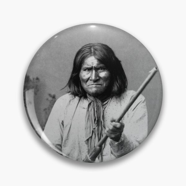 Item preview, Geronimo Kneeling With Rifle - 1886 designed and sold by warishellstore.