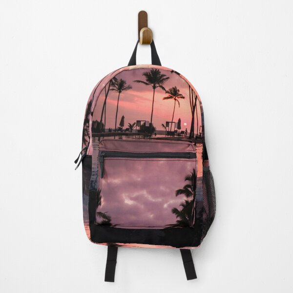 Item preview, Palm Trees at the Beach During a Sunset designed and sold by CreativeText.