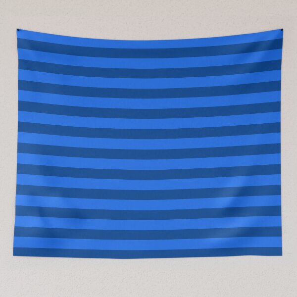 Item preview, dark blue stripes - blue and blue designed and sold by ZiphGames.