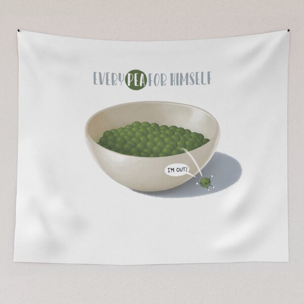 Item preview, Every pea for himself designed and sold by Mikawart.