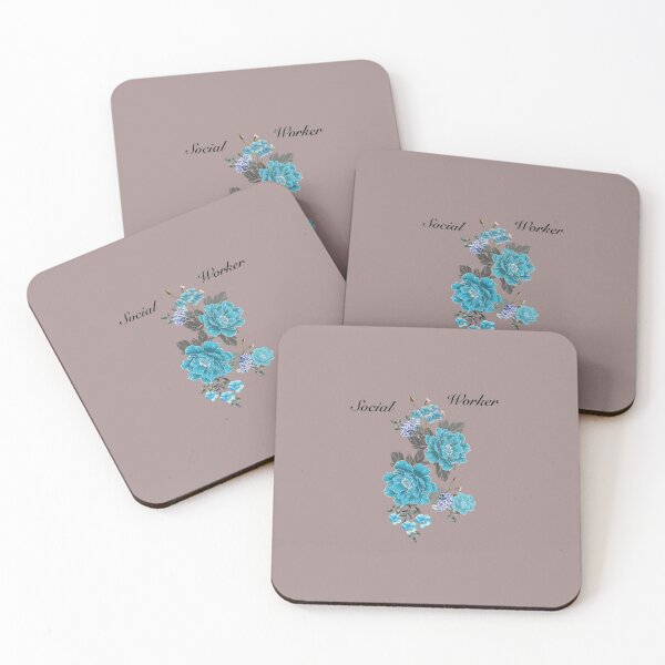 Item preview, Floral Social Worker Design  designed and sold by darkrose23.