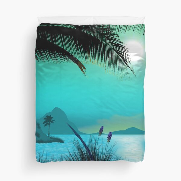 Hawaiian Islands Duvet Cover