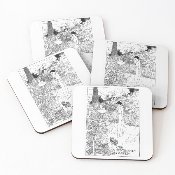 Our Sentimental Garden Coasters (Set of 4)