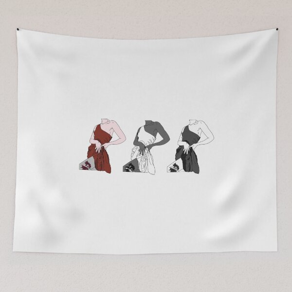 Item preview, The Three Babes designed and sold by colormetabby.