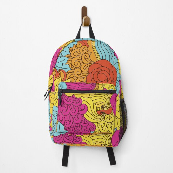 Item preview, Colorful Retro Groovy Vintage Floral Design designed and sold by digitalvintage.