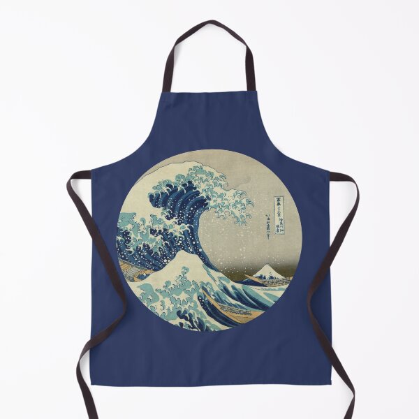 Item preview, Great Wave off Kanagawa circle designed and sold by monsterplanet.