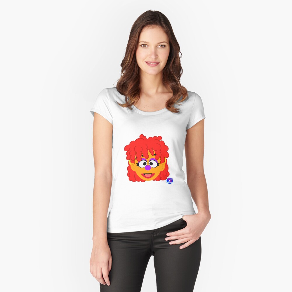 Item preview, Fitted Scoop T-Shirt designed and sold by NeedlznSkratch.