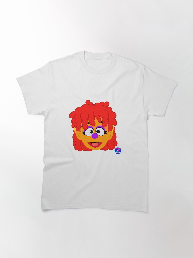 Thumbnail 3 of 7, Classic T-Shirt, Needlz smiling face designed and sold by NeedlznSkratch.