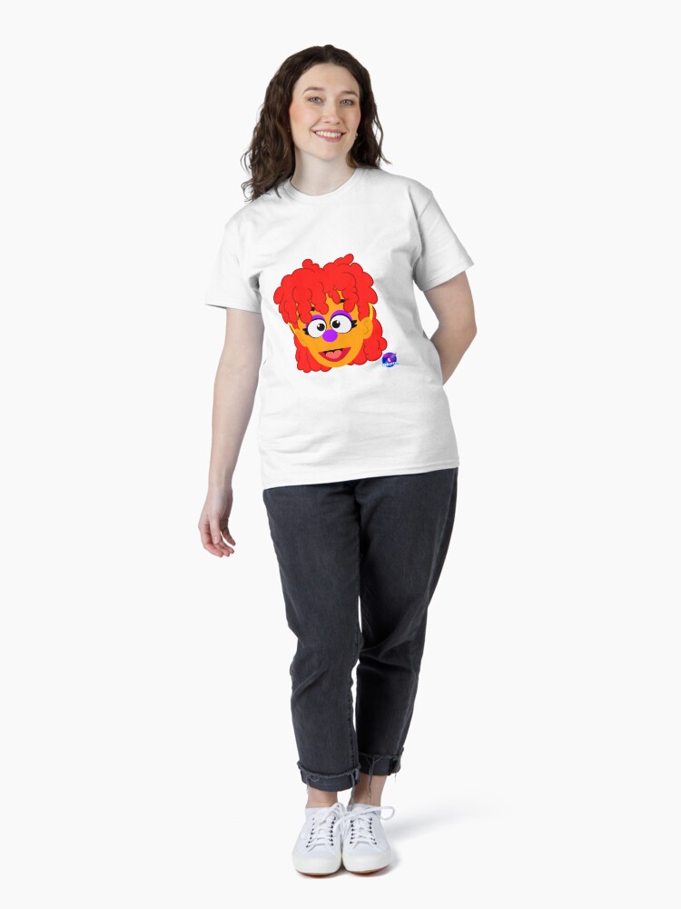 Thumbnail 4 of 7, Classic T-Shirt, Needlz smiling face designed and sold by NeedlznSkratch.
