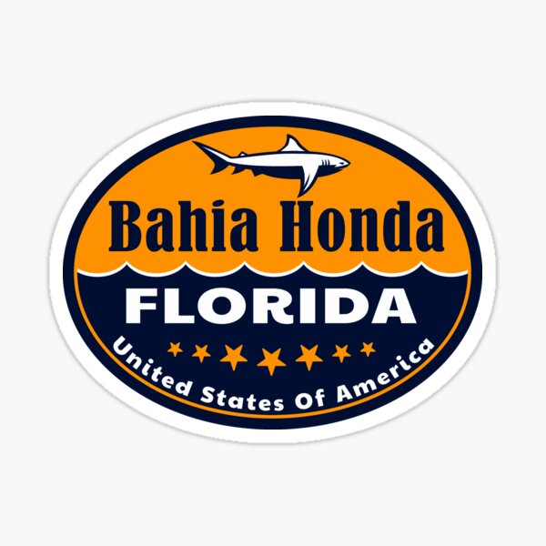 Item preview, Bahia Honda Florida Shark designed and sold by DESTINATIONS DECAL DOS.