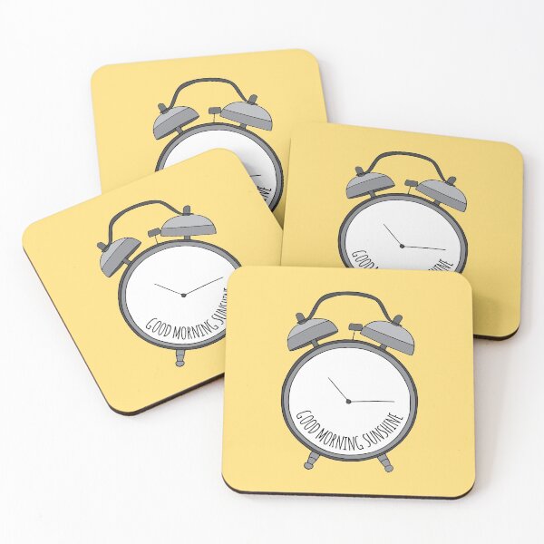 Item preview, Good Morning Sunshine Vintage Alarm Clock designed and sold by murialbezanson.
