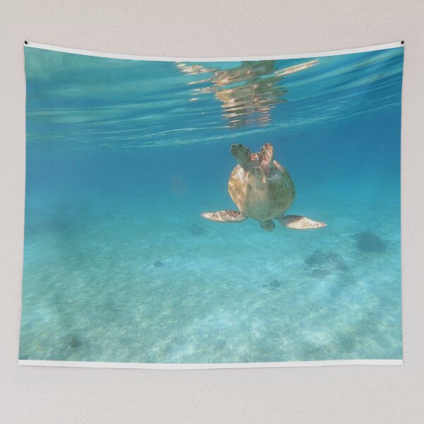 Item preview, Turtle in Blue Sea Philippines designed and sold by Raw Creative Prints.