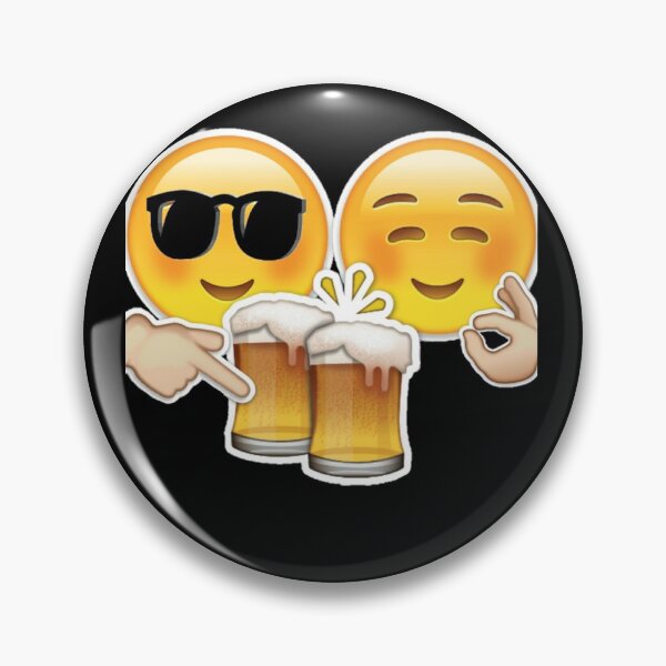 Item preview, beer cheers emoji xD designed and sold by LokmaneBrahimi.