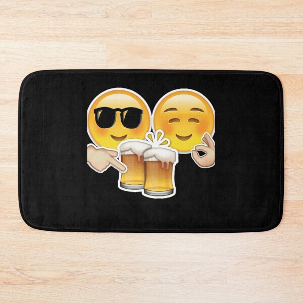 Item preview, beer cheers emoji xD designed and sold by LokmaneBrahimi.