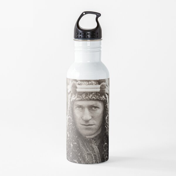 Lawrence of Arabia Portrait Water Bottle