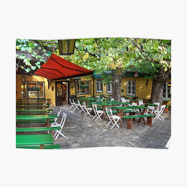 Heuriger Bachhengl, Grinzing, Vienna Austria Poster