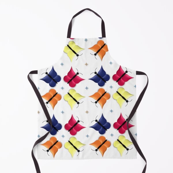 Item preview, Butterflies pattern in dazzling color combination designed and sold by InVisibleColors.