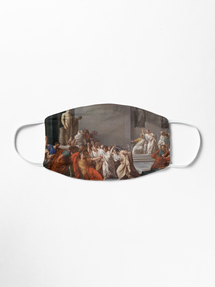 Alternate view of Et tu, Brute? Even you, Brutus? Death of Caesar by Vincenzo Camuccini #DeathofCaesar #Death #Caesar #VincenzoCamuccini #EtTuBrute #EvenYouBrutus Mask
