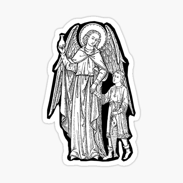 St Raphael and Tobiah Sticker