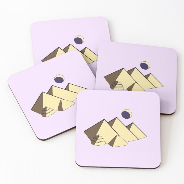 Item preview, Pyramids and the Moon designed and sold by VaseIsEmpty.