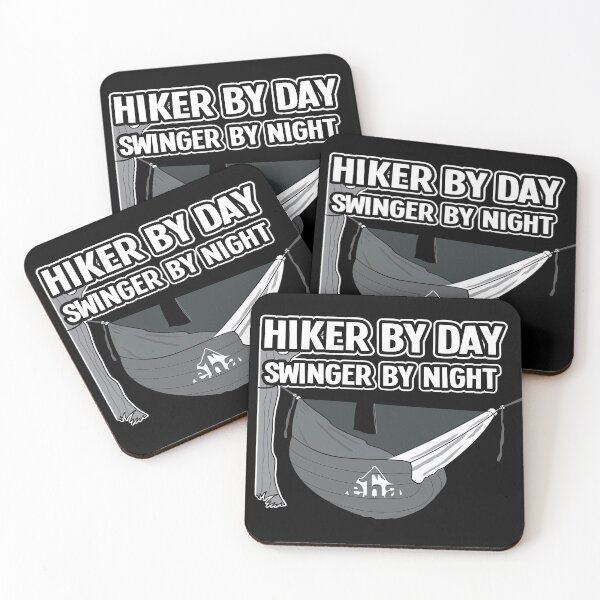 Item preview, Hammock Camping Hiker By Day Swinger By Night designed and sold by Elevated Hiker Apparel.