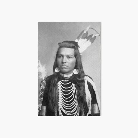 Chief Joseph Portrait - Nez Perce Leader - 1900 Metal Print for Sale by  warishellstore