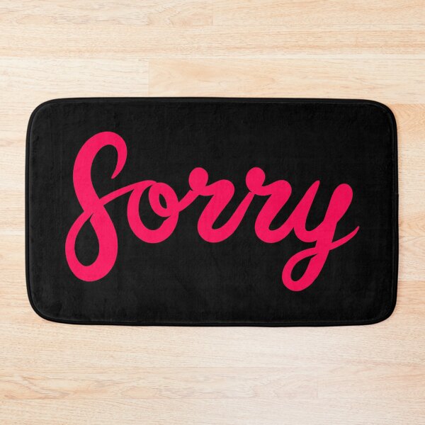 Item preview, SORRY (Pink) designed and sold by Sorrrry.