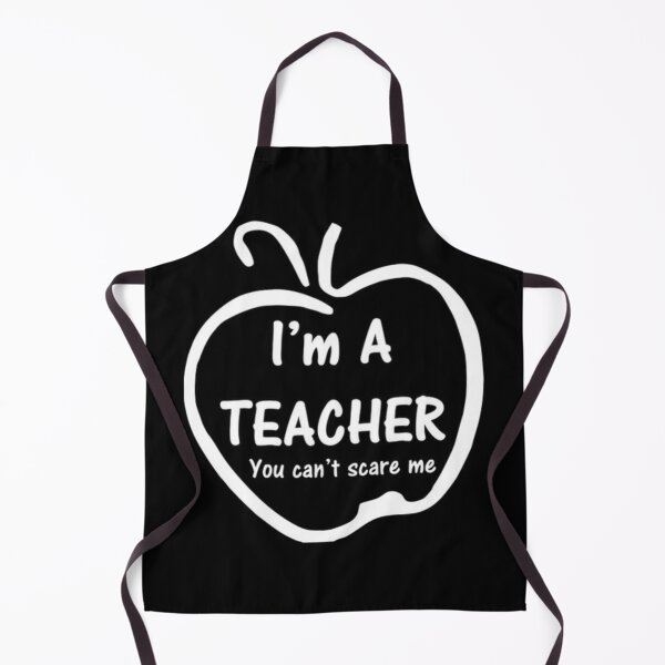 Item preview, I'm a teacher you will never scare me designed and sold by saposzer.