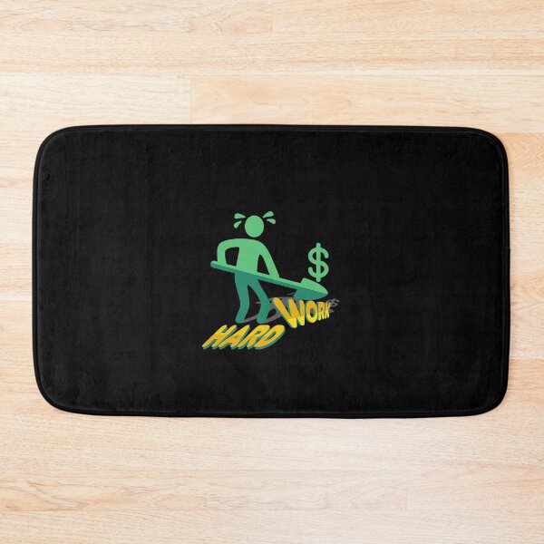 Item preview, WORK HARD T-SHIRT designed and sold by xermerch.