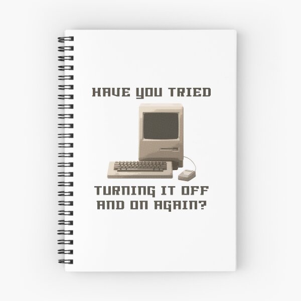 Item preview, Computer hotline Turning it off and on again designed and sold by FirstRadiant.