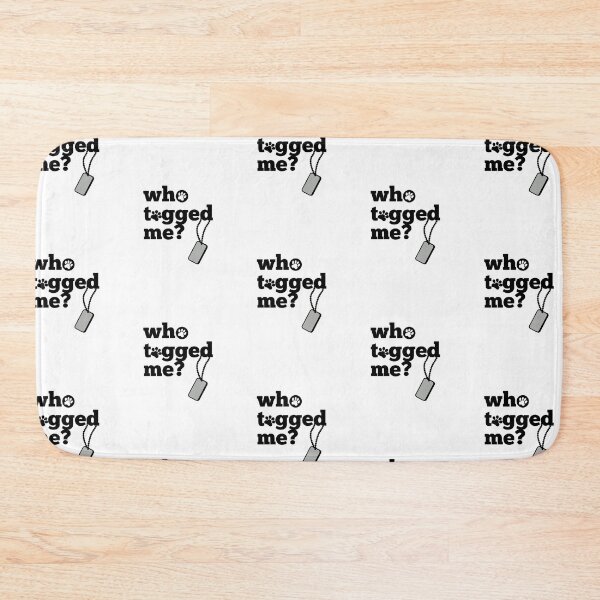 Item preview, who tagged me? designed and sold by sgmydesigns.