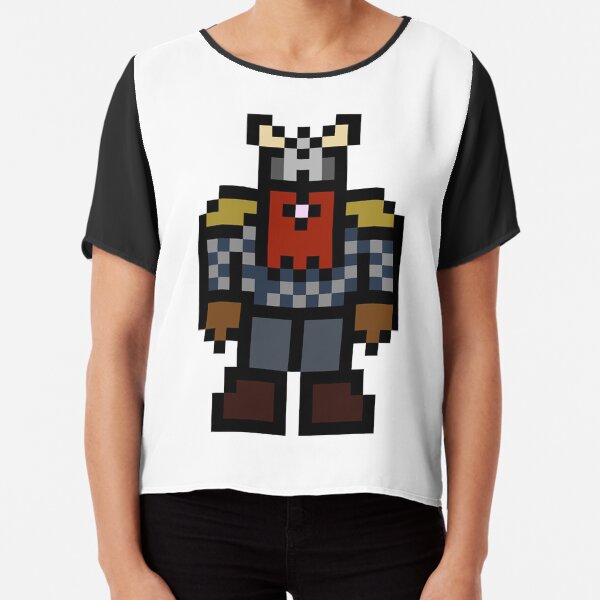Dwarf pixel 3.0 Chiffon Top