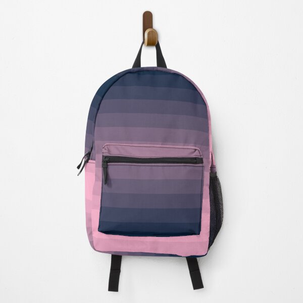 Item preview, Blue to pink gradient / ombre stripes designed and sold by wordznart.