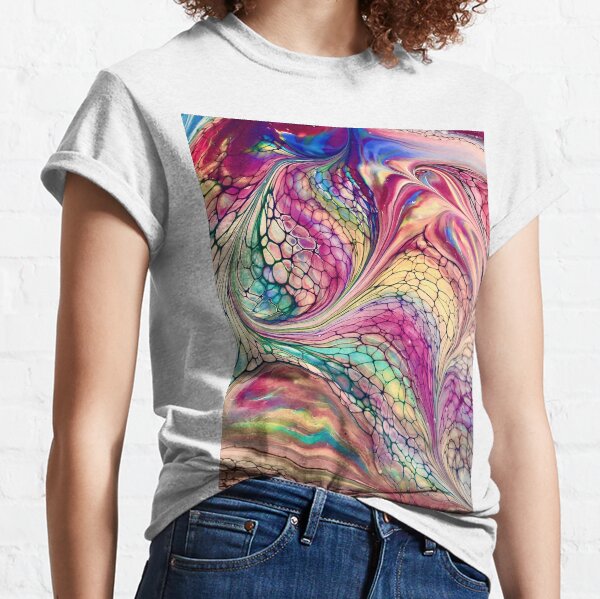 Cotton Candy Swirl Classic T-Shirt