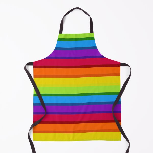 Item preview, Colorful Bright Horizontal Rainbow Stripes designed and sold by wordznart.
