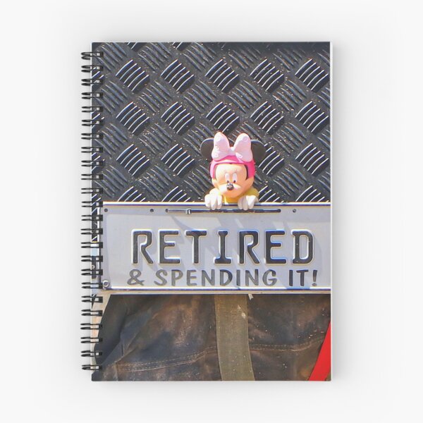 Item preview, Retired & spending it! Number plate, Australia designed and sold by FranWest.
