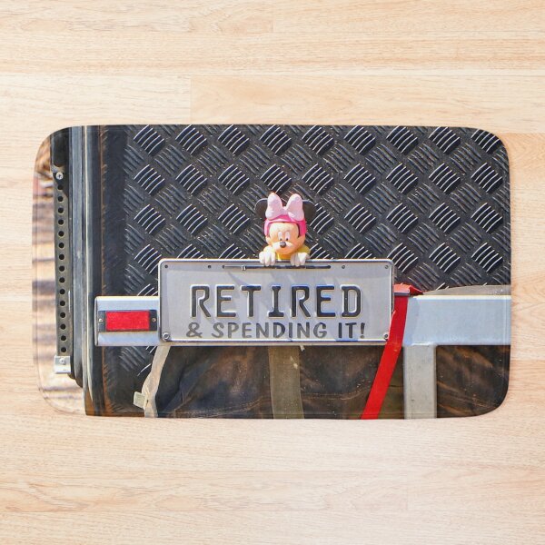 Item preview, Retired & spending it! Number plate, Australia designed and sold by FranWest.