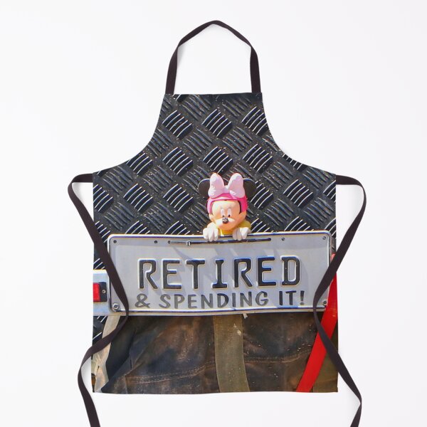 Item preview, Retired & spending it! Number plate, Australia designed and sold by FranWest.