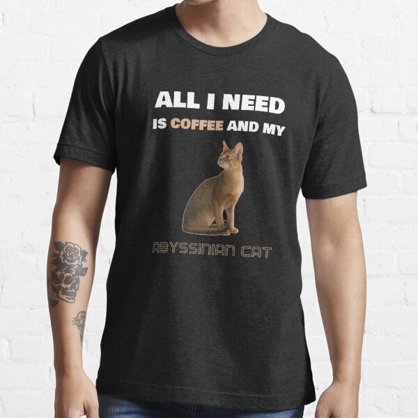 abyssinian cat t shirt