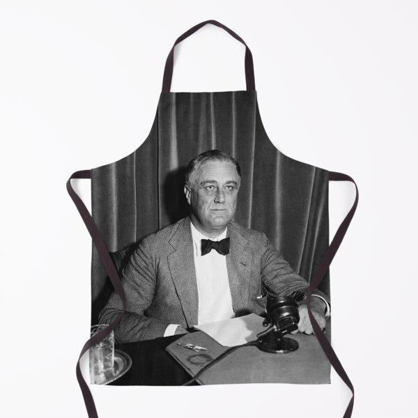 Item preview, FDR Before A Radio Address - Great Depression - 1934 designed and sold by warishellstore.