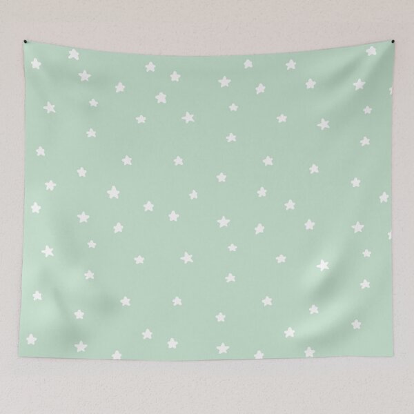 Item preview, green stars designed and sold by Katlyn's Stickers.