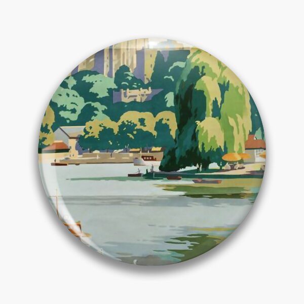 Item preview, Railway Poster Windsor designed and sold by stickart-marek.