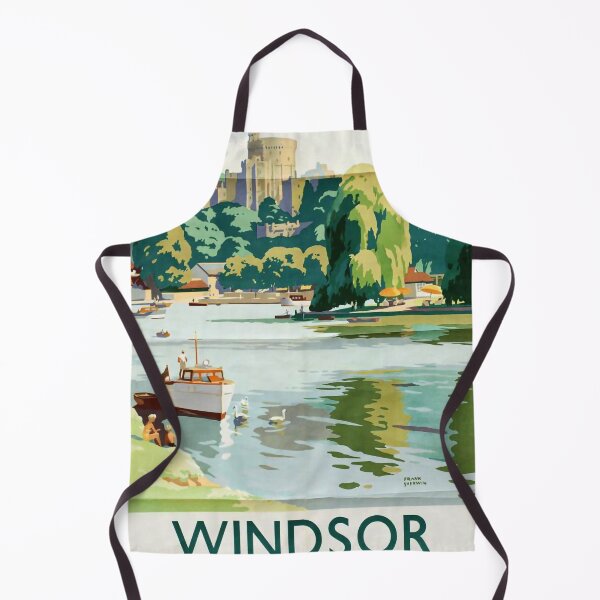 Item preview, Railway Poster Windsor designed and sold by stickart-marek.