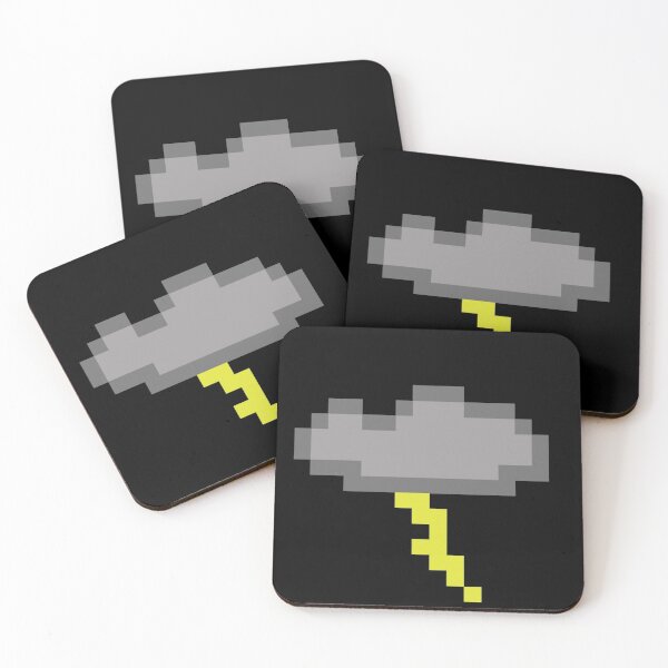 Item preview, stormy days in pixel art designed and sold by NizDseigne.