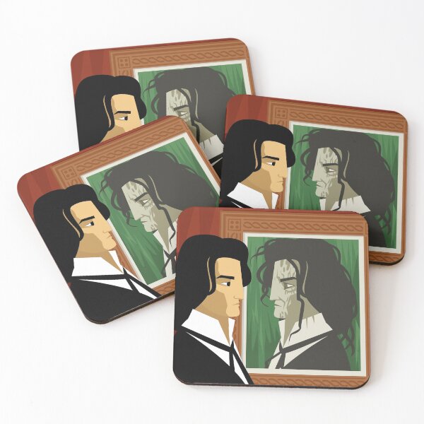 Item preview, Dorian watching his cursed portrait designed and sold by matintheworld ( delcarmat ).